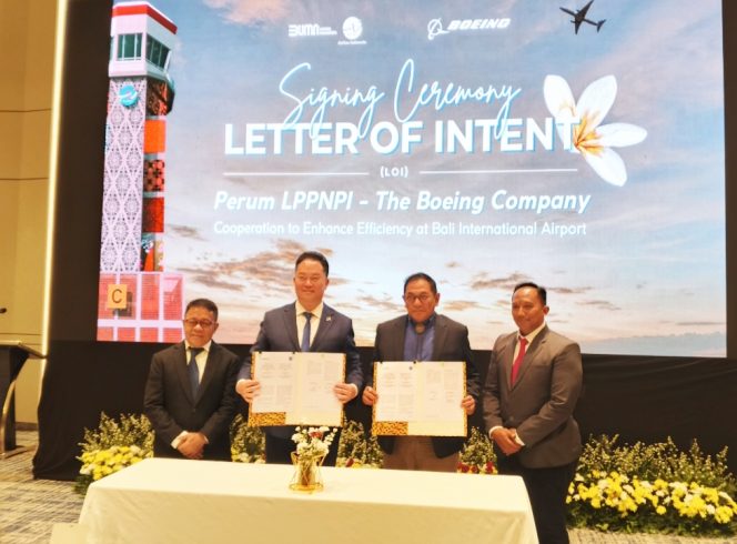 
 Kerja sama AirNav Indonesia dan Boeing Company