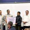 Penyerahan asuransi Jasa Raharja didampingi Wamenhub