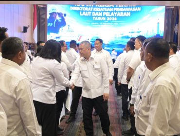 Menhub Dudy sapa jajaran Ditjen Hubla