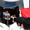 Menhub Dudy saat memimpin upacara Perayaan Hari Perhubungan Nasional 2026