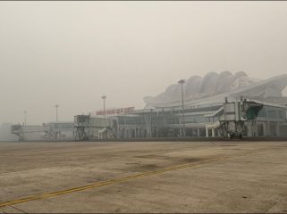 Bandara terdampak Karhutla di Kalimantan