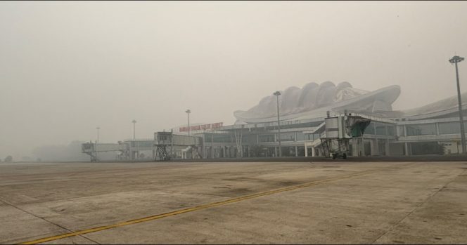 
 Bandara terdampak Karhutla di Kalimantan