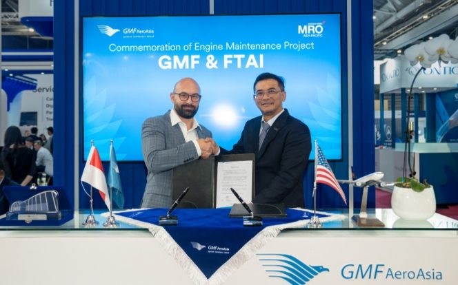 
 GMFI dan FTAI Perkuat Kolaborasi Bisnis Perawatan Mesin Pesawat