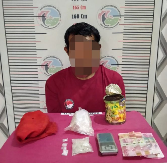 
 Polres Nagan Raya Sita 28,82 Gram Sabu di Darul Makmur, Seorang Pria Diamankan