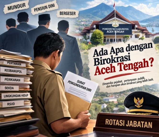 
 Gelombang Pergantian dan Pengunduran Diri Pejabat Jadi Sorotan. Ada Apa dengan Aceh Tengah? 