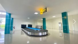 Terminal penumpang Bandara Morotai