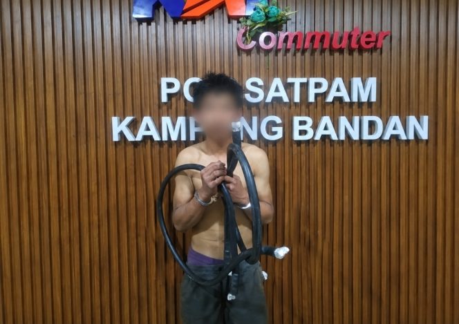
 KAI Gagalkan Dugaan Pencurian Kabel Bonding di Stasiun Kampung Bandan