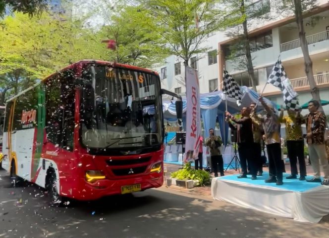 
 Dukung Mobilitas Kemayoran, DAMRI Jadi Mitra Operasional Layanan Kemon