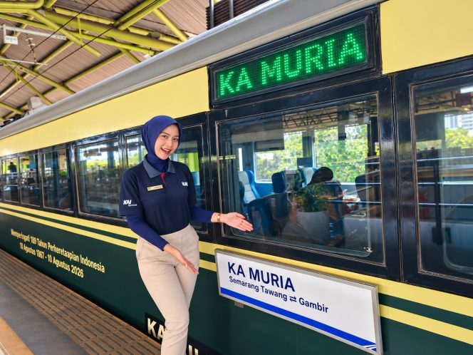 
 Mulai Hari Ini, Argo Muria, Argo Sindoro, dan Argo Merbabu Gunakan Satu Nama KA Muria, KAI Ingatkan Pelanggan Jangan Keliru