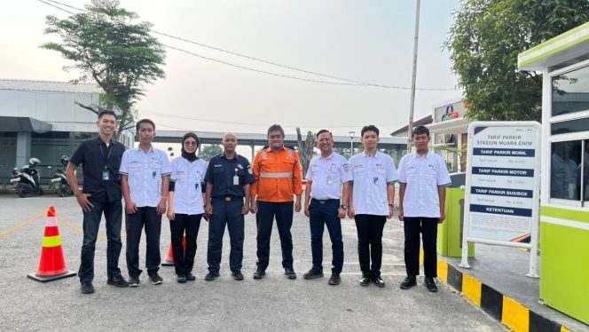 
 KAI Services Buka Area Parkir di Stasiun Muara Enim, Hadirkan Kemudahan bagi Pengguna Kereta Api