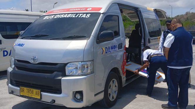 
 118 Bus Shuttle DAMRI Siap Layani Mobilitas Pertamina Grand Prix of Indonesia 2026