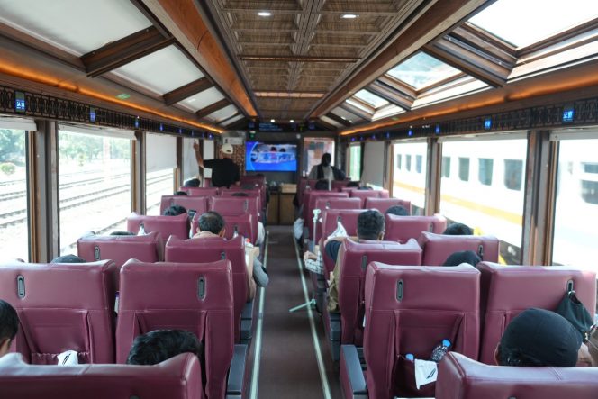 
 Wisatawan Meningkat, Pelanggan Kereta Panoramic Tumbuh 62,86 Persen