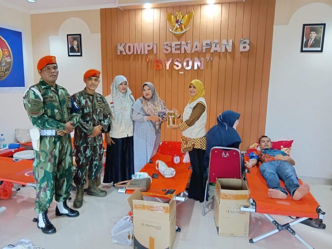 
 HUT ke-79 Korpasgat, Donor Darah Serentak Digelar di Lhokseumawe
