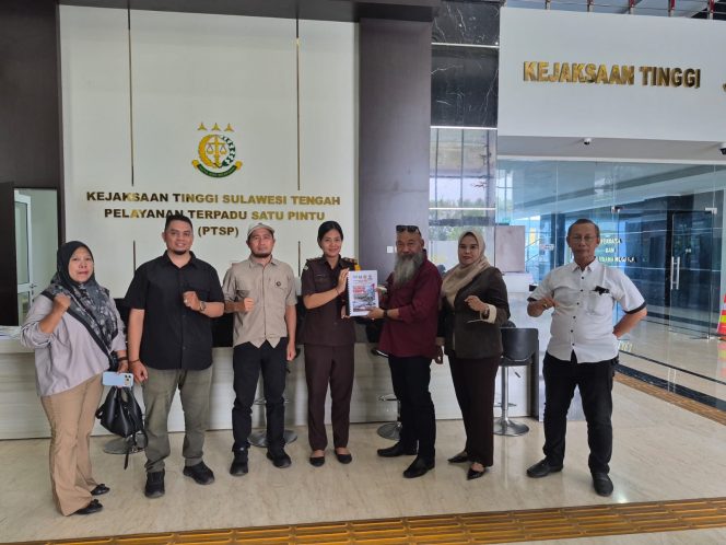 
 Aliansi Masyarakat Sipil Laporkan Proyek RS Pendidikan Untad Rp172 Miliar ke Kejati Sulteng