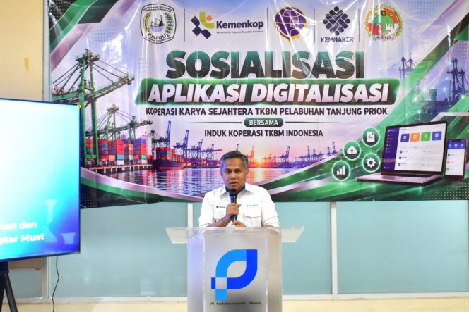 
 Pelindo Dukung Digitalisasi Koperasi TKBM, Perkuat Tata kelola dan Keselamatan Kerja di Pelabuhan Tanjung Priok
