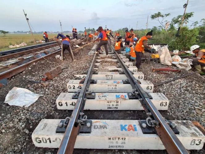 
 Hingga 2026, KAI Rawat 17.025 Bantalan Rel KA Beton dan 3.556 Bantalan Sintetis
