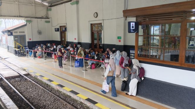 
 Penumpang Stasiun Sukabumi Naik 7 Persen, Tembus 613 Ribu pada 2026