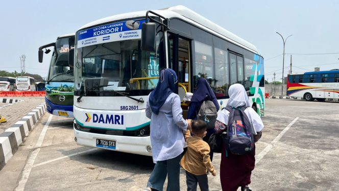 
 DAMRI Uji Coba Bus Listrik di Kota Serang, Dukung Transportasi Publik Berkelanjutan