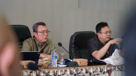 Executive Director 2 Pelindo Regional 2, Budi Prasetio saat bahas Pelabuhan Mentok 