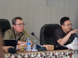 Executive Director 2 Pelindo Regional 2, Budi Prasetio saat bahas Pelabuhan Mentok 