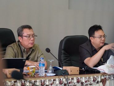 Executive Director 2 Pelindo Regional 2, Budi Prasetio saat bahas Pelabuhan Mentok