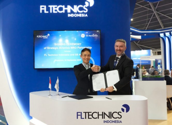 
 Kerja sama FL Technics dan GE Aerospace