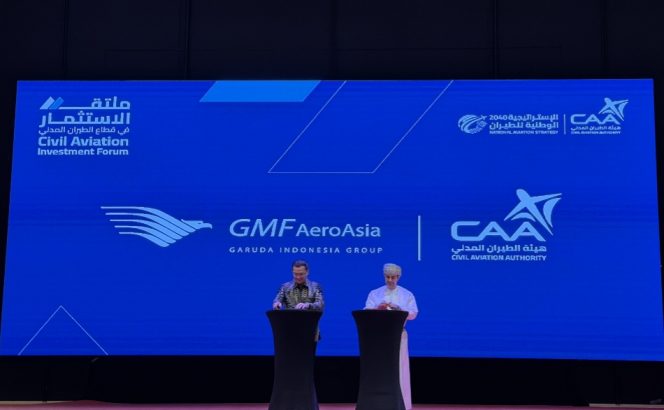 
 GMF Teken Pengembangan Operasional MRO di Oman
