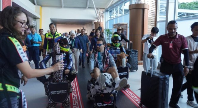 
 Bandara Lombok Sambut Kedatangan Ofisial, Kru, Pembalap, dan Kargo MotoGP 2026