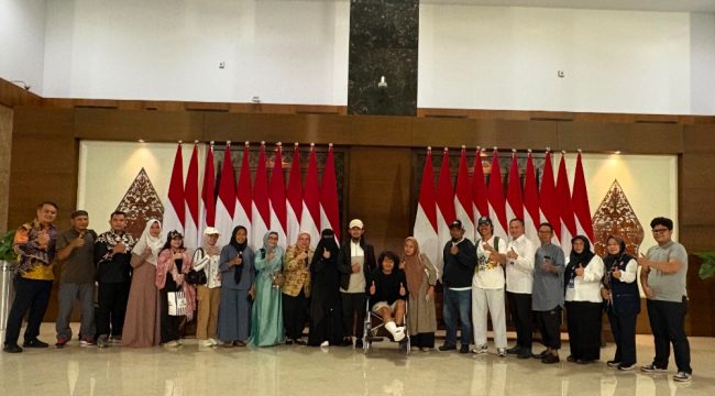 Penjemputan 4 ABK di Terminal VIP Bandara Soetta