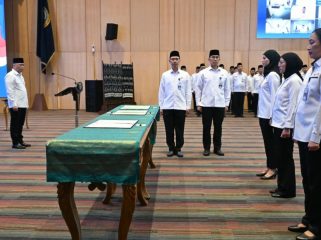 Pelantikan jajaran pejabat Kemenhub