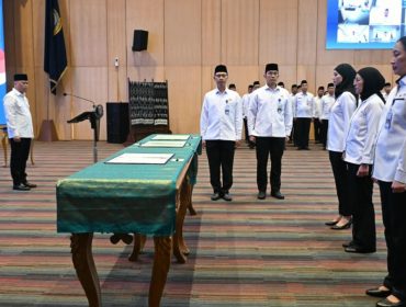 Pelantikan jajaran pejabat Kemenhub