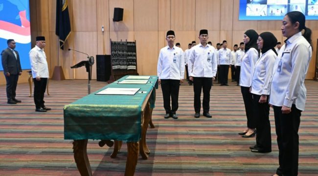 Pelantikan jajaran pejabat Kemenhub