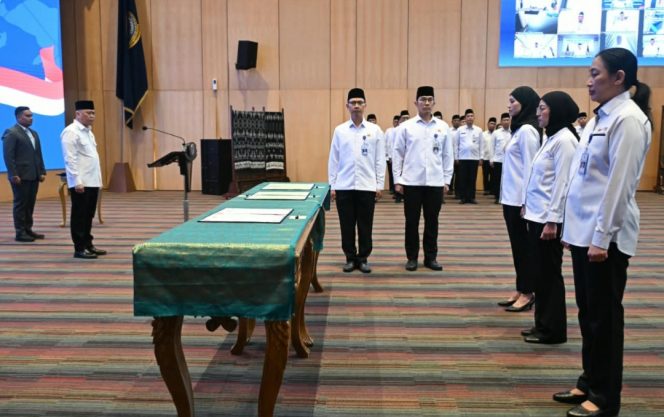 
 Pelantikan jajaran pejabat Kemenhub