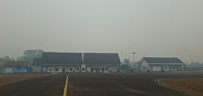 
 Bandara terdampak Karhutla