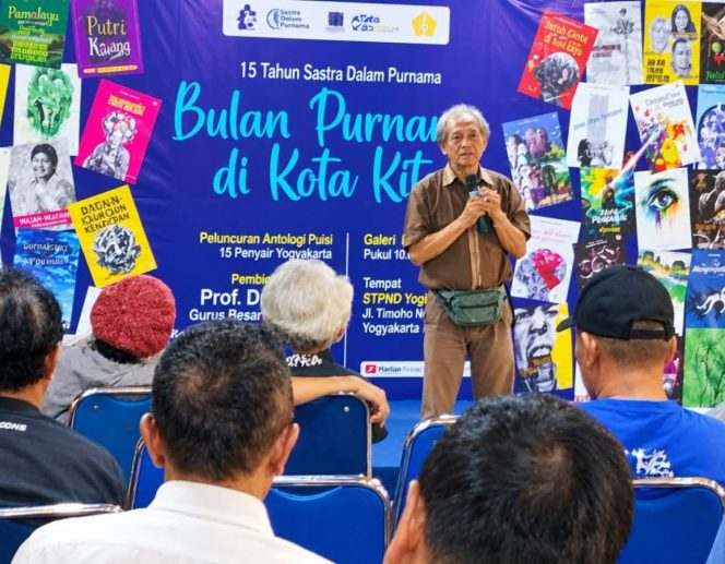 
 15 Tahun Sastra Bulan Purnama, Merawat Persahabatan dan Menghidupkan Puisi di Era Digital