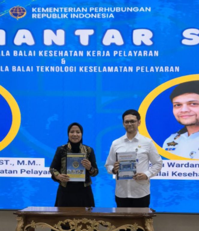 
 Hantar Sambut Kepala BKKP-BTKP Kemenhub