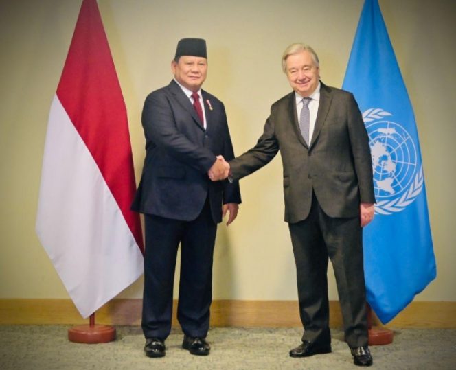 
 Sekjen PBB Sambangi Hambalang, Prabowo Bahas Perdamaian Dunia dan Palestina
