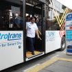 Gubernur DKI Jakarta turun dari Metrotrans (ist)