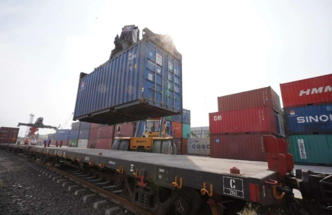 
 KA angkutan logistik (dok)