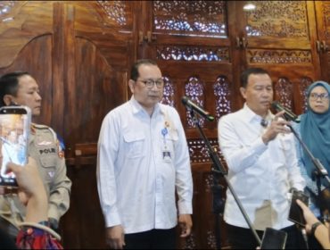 Dirjen Aan memberi keterangan pada pers