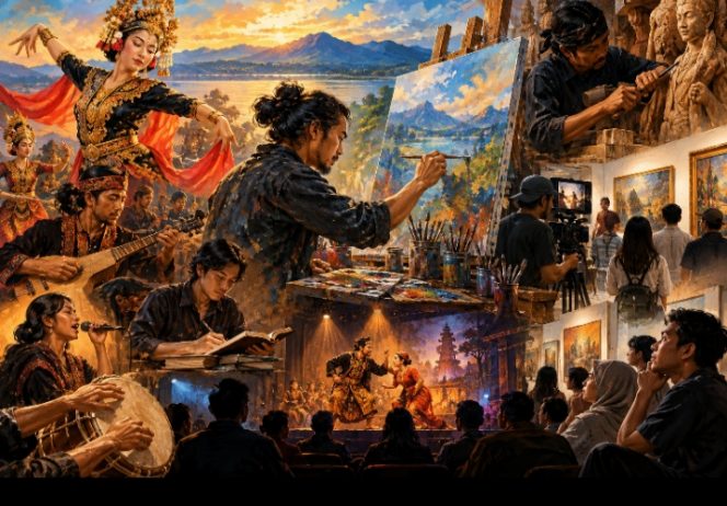 
 Seni, Seniman, Karya Seni, Pekerja Seni dan Penikmat Seni